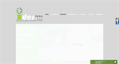 Desktop Screenshot of idesperu.com